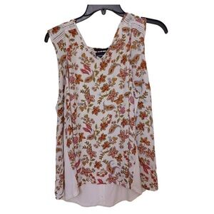 Fortune Ivy Top Sleeveless Color Multi Size Large. NWOT